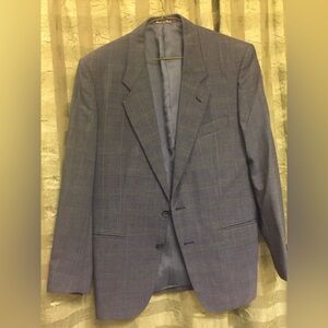 Vintage Men's Gray Blazer - small